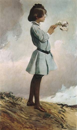 Geraldine Russell, 1903  (John White Alexander) 1856-1915  